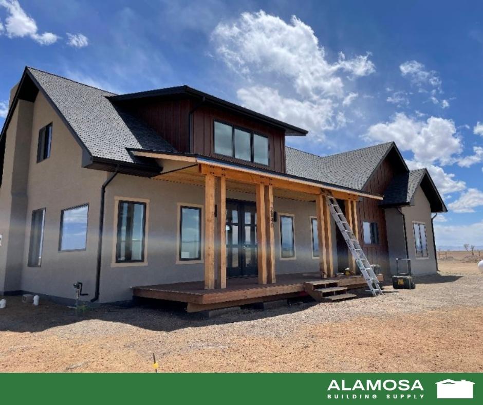 Recently constructed home in Alamosa
