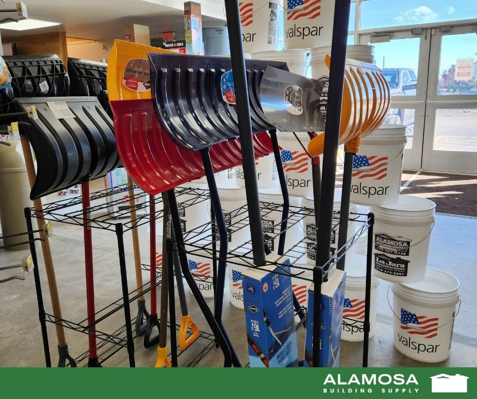 shovels at Alamosa Building Supply